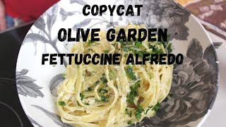 Copycat Olive Garden Fettuccine Alfredo  Back to Basic How to Make Alfredo Sauce At Home  Alfredo [upl. by Hospers]