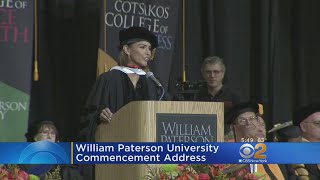 Kristine Johnson Gives Commencement Address At William Paterson University [upl. by Schiffman439]