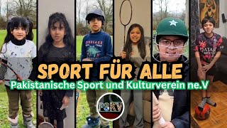 Sport Für Alle  Pakistanische Sport und Kulturverein neV  PSKV 2024 [upl. by Yerffoj612]