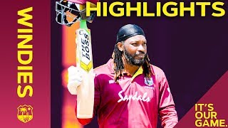 Gayle Goes Big And Retires as Kohli Hits 43rd Ton  Windies vs India 3rd ODI 2019  Highlights [upl. by Orlantha]