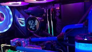 ASUS ROG STRIX Z790E GAMING WIFI 7800MHz OC pc built pc kurulumu devam videosu [upl. by Assirod]