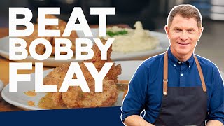 Bobby Flay Makes Fried Chicken  Beat Bobby Flay  Food Network [upl. by Kingsley481]