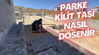 Parke Kilit Taşı Döşeme  Usta Olmaya Gerek Yok [upl. by Noivad]