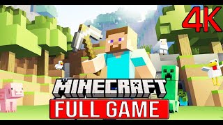 MINECRAFT Full Gameplay Walkthrough  No Commentary Minecraft Full Game [upl. by Royce369]