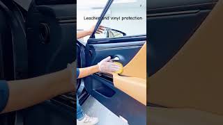 leather and vinyl protection car care luxury luxus [upl. by Raymund]