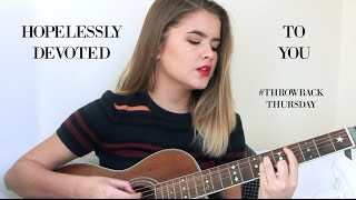 Hopelessly Devoted To You  Olivia Newton John  Cover by Jodie Mellor ThrowbackThursday [upl. by Elin]