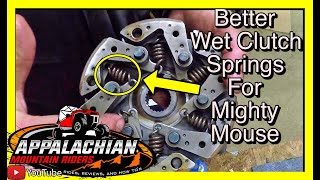 Honda Pioneer 500 Wet Clutch Upgrade EPI Spring Install Part 3 [upl. by Reizarf778]