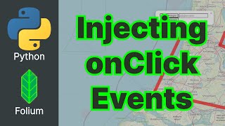 Python Folium 4  Adding onClick Interactions [upl. by Eberta]