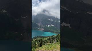 Grinnell Glacier Trail has the best views 💚 [upl. by Akinad]