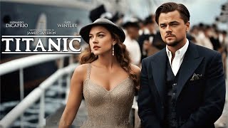 Titanic Movie 1997 Jack amp Rose  Leonardo DiCaprio Kate Winsle  Tianic Movie Review [upl. by Ennail]