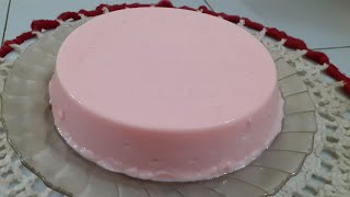 Instant China Grass Milk PuddingAgar Agar Milk Jelly Cake😋मिल्कपुडींग👌shortsMilk Dessert❤sweet [upl. by Dolf]