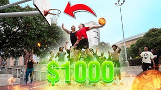 I Hosted A INSANE 1v1 Basketball Tournament For 1000 In Houston [upl. by Ibib168]