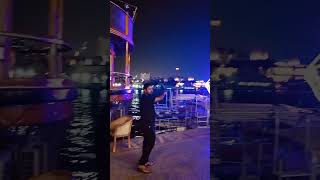 Dubai abra me raat Ke Samaye maja aa gaya dekhker dil se travel [upl. by Schwitzer]