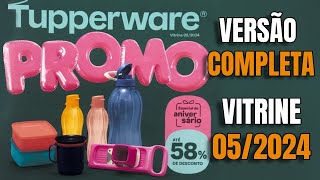 VITRINE 52024 TUPPERWARE COMPLETO [upl. by Nipahc]