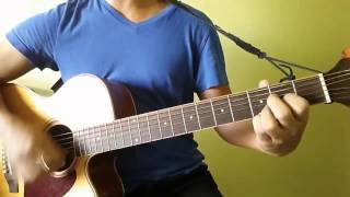 Riptide  Vance Joy  Easy Beginner Guitar Cover No Capo [upl. by Erlond]