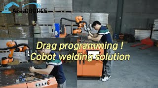 6axis cobot welding station make welding simple program [upl. by Sucramal19]