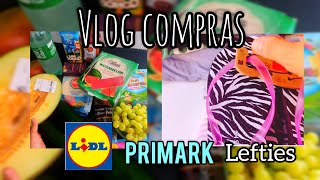 Compras supermercado LIDL  Saldos Primark e Lefties  agosto 2024 [upl. by Aihseym978]