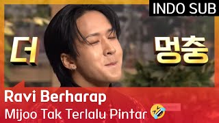 Ravi Berharap Mijoo Tak Terlalu Pintar 😂 IdolSongDictationContest2 🇮🇩SUB INDO🇮🇩 [upl. by Zelikow]