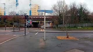 Flying Scotsman through Leicester [upl. by Pelagia]