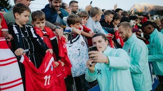 1000 Fans beim öffentlichen NationalteamTraining [upl. by Annahsal]