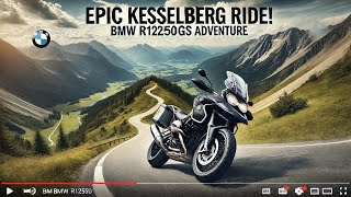 Kesselbergpass in Bayern mit der BMW R1250GS [upl. by Flannery]