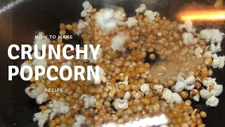 Super Crunchy Honey Butter Popcorn Recipe [upl. by Aural]