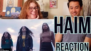 HAIM  Want You Back  REACTION [upl. by Filmore]