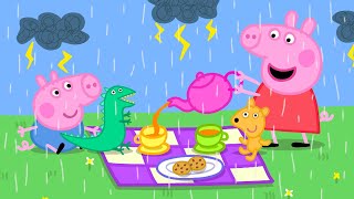 Picnic in the Thunderstorm 🐽 Peppa Pig and Friends Full Episodes [upl. by Edouard]