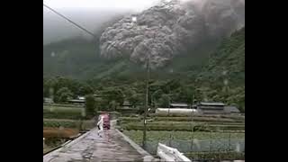 The eruption of the volcano Unzen in 1991 landJapanD⚡D [upl. by Macfarlane91]