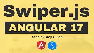 How to use Swiper js in Angular 17 [upl. by Arthur]