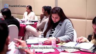 FranklinCovey Leadership Greatness workshop through Deepaks testimonial [upl. by Chud]