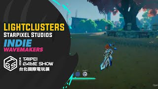 Lightclusters  Starpixel Studios  INDIE WAVEMAKERS  Taipei Game Show 2024 [upl. by Demetri895]