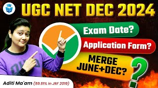 UGC NET Dec 2024 Application Form Date  UGCNET Exam Date  UGC NET December 2024 Notification [upl. by Salvidor]