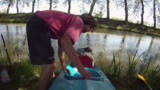 Kayak Trip in France 530km  Canal du midi amp Garonne [upl. by Obadiah]