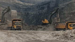 Excavator Front Loading opencast mining pritamkumar4801 [upl. by Innes]