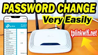 TPLink Router WiFi Password Change Using Mobile [upl. by Farly129]