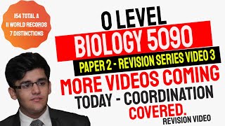 REVISION SERIES O Level Biology 5090 and IGCSE Biology 0610  More Videos Coming Today  Video 3 [upl. by Llerrehs]