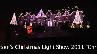 Larsens Christmas Light Show 2011 Christmas Epic [upl. by Friedly]