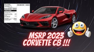 I paid MSRP for my 2023 Corvette C8 Stingray and got it in 3 months [upl. by Nellda]