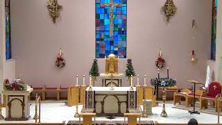 20231222 Mass Third Week of Advent Holy Family Steubenville [upl. by Nonnaehr163]