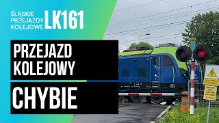 Przejazd Kolejowy Chybie ul Jagodowa 3 [upl. by Asiuol]