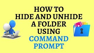 How to hide amp unhide a folder using quotcmdquot Command Prompt [upl. by Gallard]