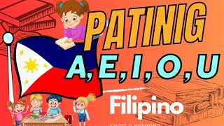 Patinig  patinig AEIOU  mga halimbawa ng patinig  unang hakbang sa pag basa  with teacher vana [upl. by Trbor]