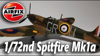 Airfix 172 Spitfire Mk1a Build Review [upl. by Volpe]