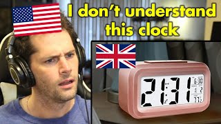 American Reacts to How Brits Use Numbers Differently [upl. by Ayo]