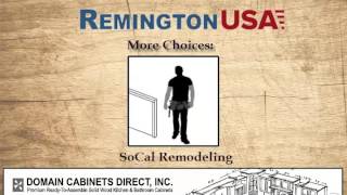 Remington USA semi Custom Cabinet Doors Drawers amp Plywood Cabinet Boxes [upl. by Janicki]