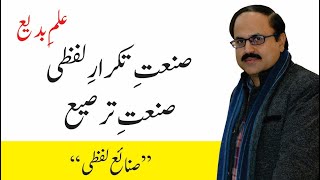 Sanat e Takraar  Sanat e Tarsee  صنعتِ تکرارِ لفظی  صنعتِ ترصیع [upl. by Alvin]