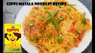 Gippi Masala Noodles Recipe✔️ [upl. by Eerb]