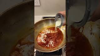 Rigatoni Alla Vodka  Anniversary Dinner Pt 2 italianfood pasta easyrecipe italianrecipes [upl. by Bern]