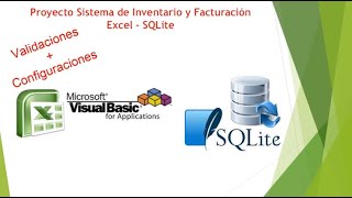 Proyecto Sistema Inventario Facturacion Excel SQLite Configuraciones Valida Entrada Datos [upl. by Neemsaj]